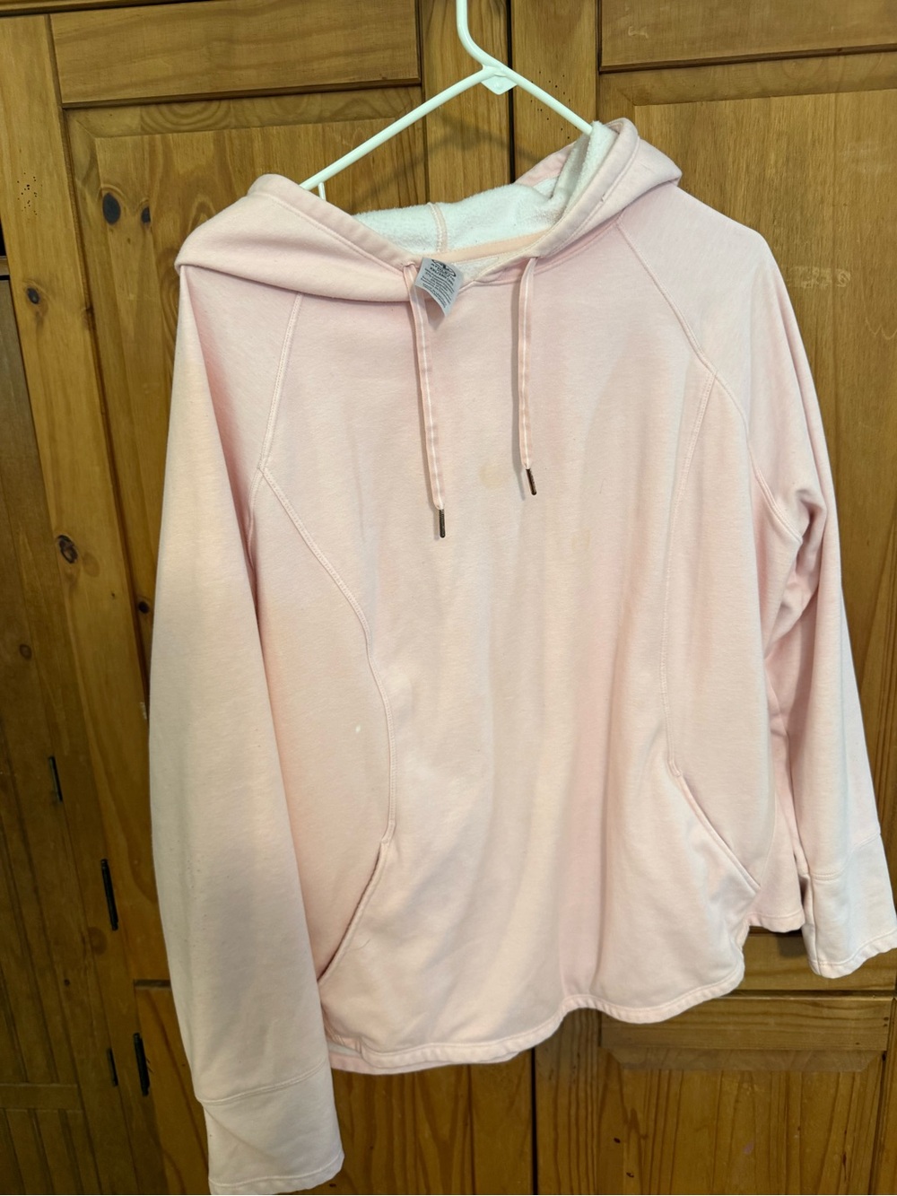 Athletic Works Light Pink Hoodie Pullover